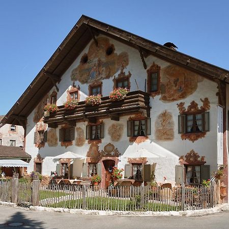 Zum Kirchenbauer Hotell Oberammergau Exteriör bild
