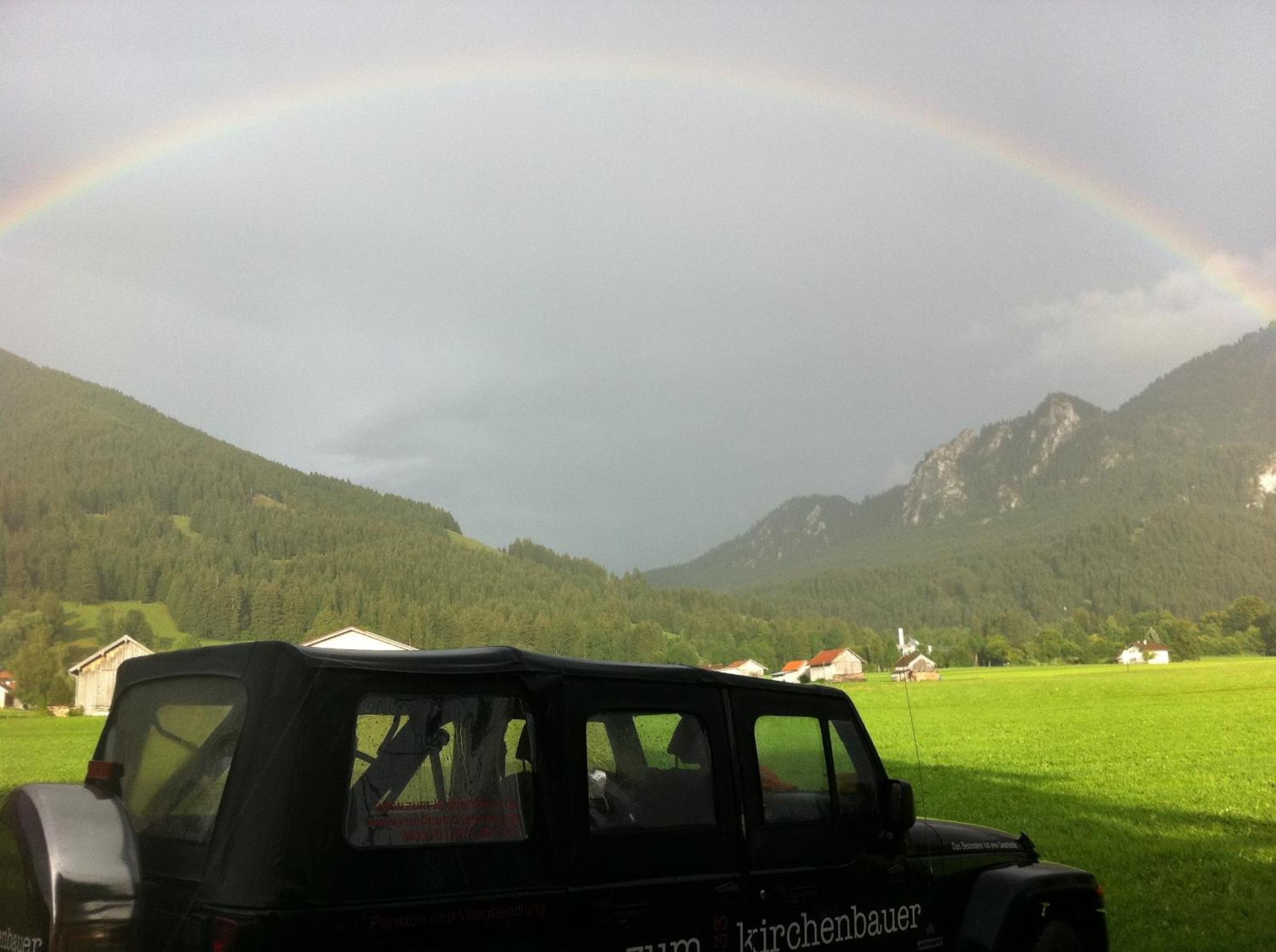 Zum Kirchenbauer Hotell Oberammergau Exteriör bild
