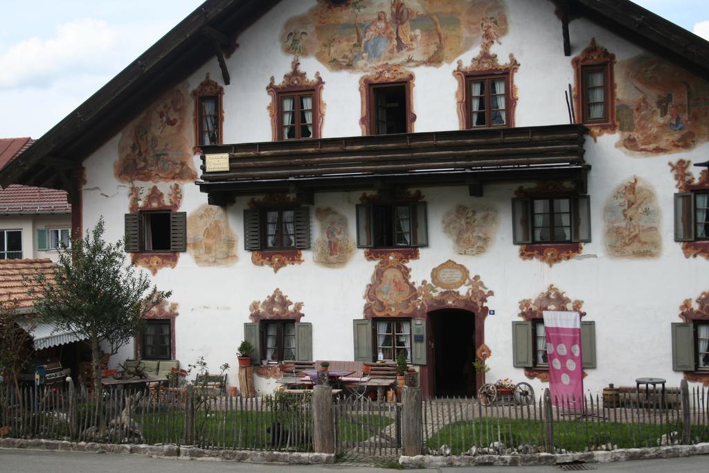 Zum Kirchenbauer Hotell Oberammergau Exteriör bild