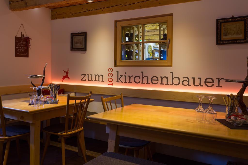 Zum Kirchenbauer Hotell Oberammergau Exteriör bild