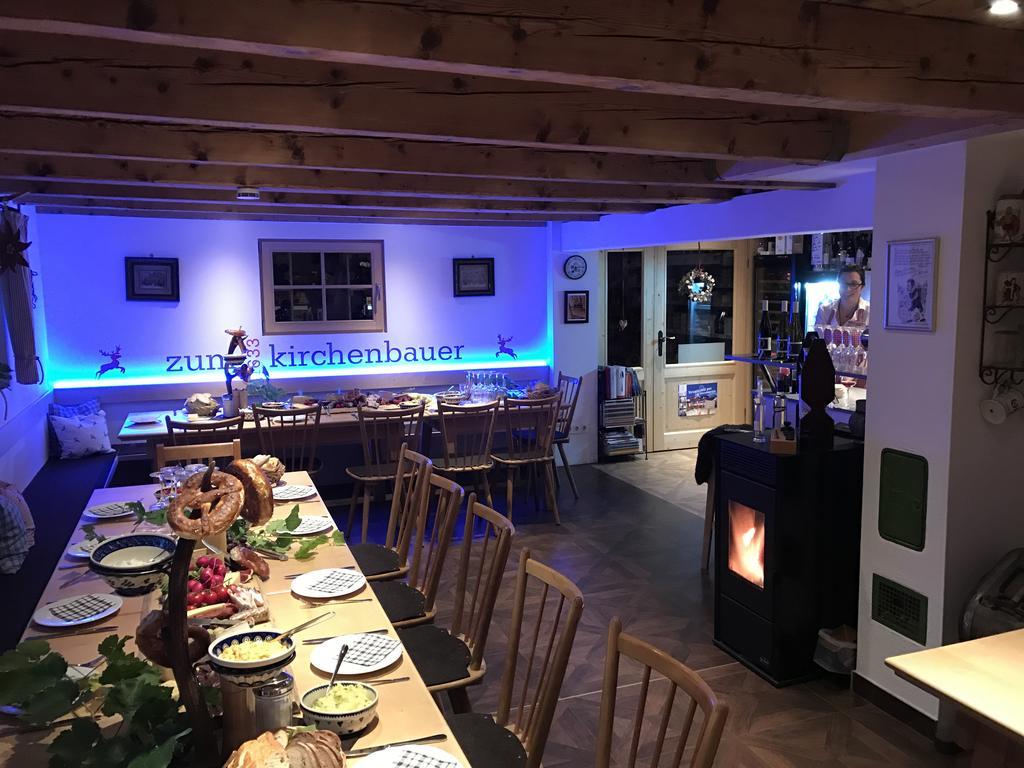 Zum Kirchenbauer Hotell Oberammergau Exteriör bild