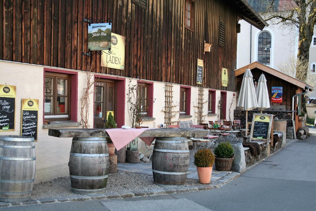 Zum Kirchenbauer Hotell Oberammergau Exteriör bild