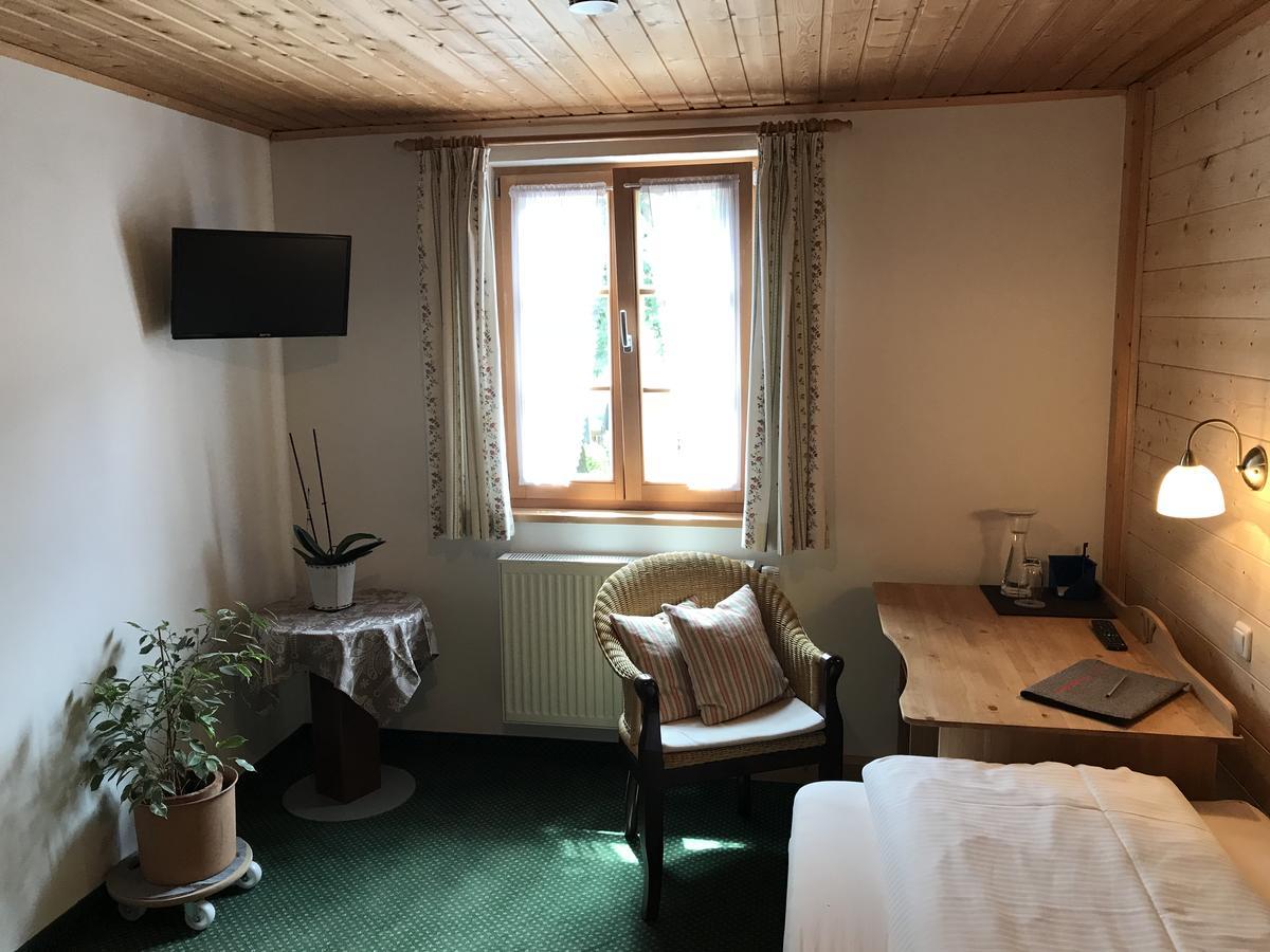 Zum Kirchenbauer Hotell Oberammergau Exteriör bild