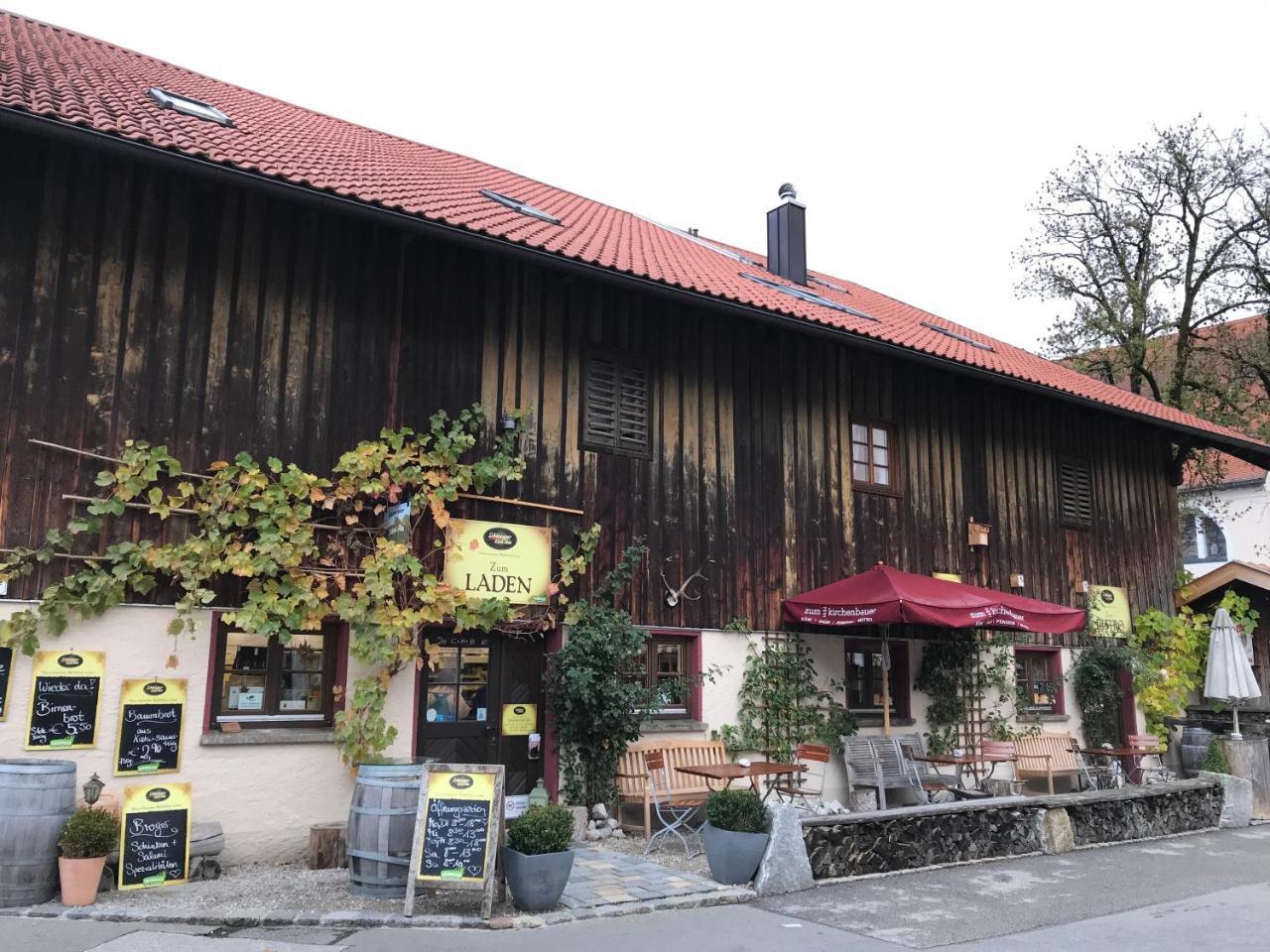 Zum Kirchenbauer Hotell Oberammergau Exteriör bild