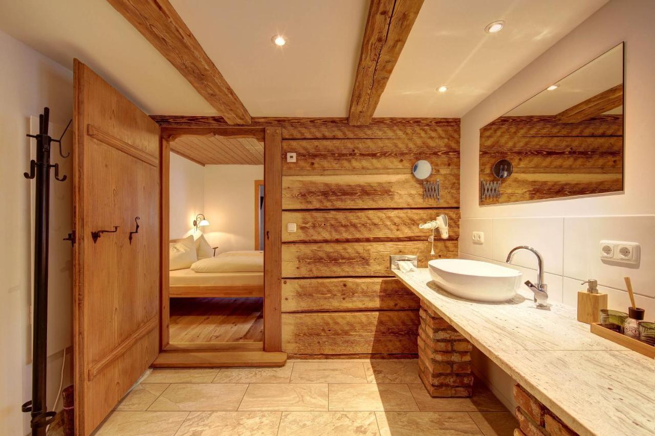 Zum Kirchenbauer Hotell Oberammergau Exteriör bild